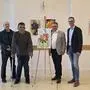 Robert Rojko, Gottfried Hackl, Gerald Kubin und Gerd Guggenberger 