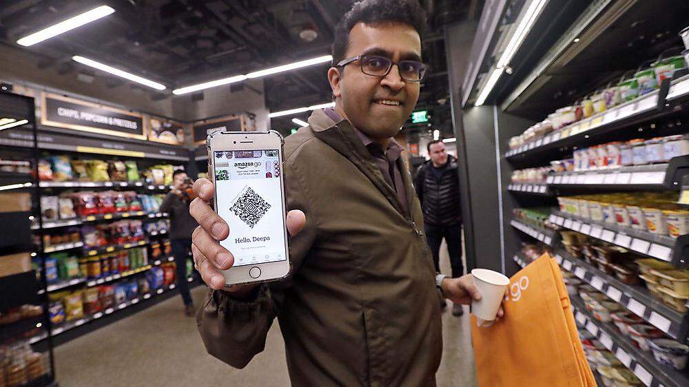 Der weltgrößte Onlinehändler betreibt bereits Geschäftslokale - vor allem für Bücher und Lebensmittel. Im Bild: Amazon Go Store in Seattle