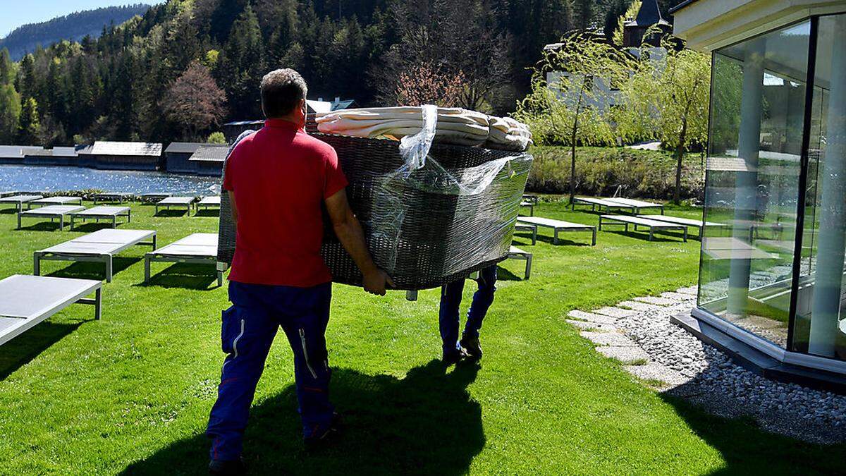 Auch in Altaussee rüstet man sich für den Neustart