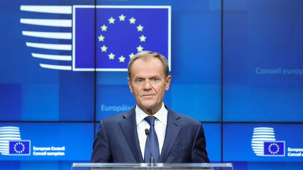 EU-Ratspräsident Donald Tusk