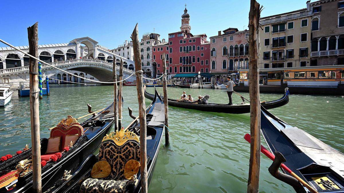 Venedig: Ein Bild aus guten Tagen