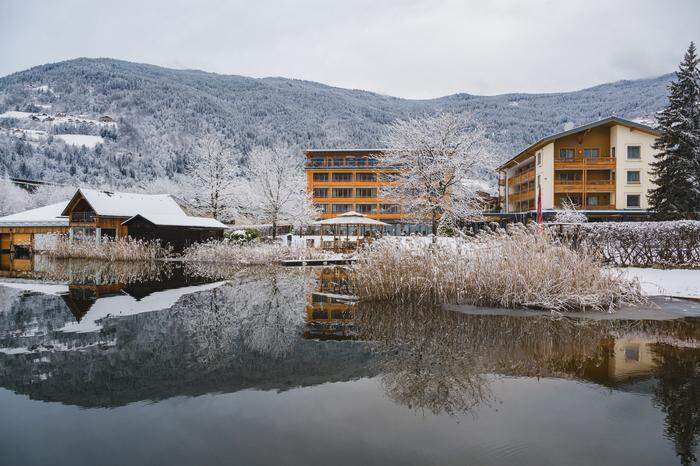 Das Hotel SeeRose in Bodensdorf ist auch im Winter geöffnet