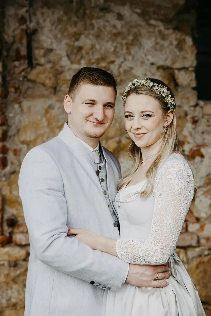 Geheiratet wurde natürlich in Tracht