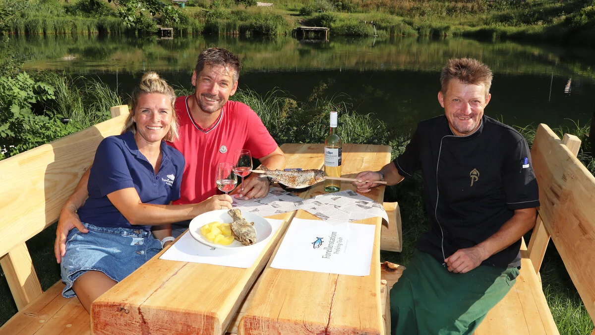 Am Foto von Links: Martina Lechner, Michael Pöllinger und Vlado Drazetic