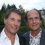 Manfred Bockelmann und sein Bruder Udo Jürgens in Velden am Wörthersee, im August 2009, fünf Jahre vor Jürgens‘ Tod