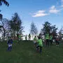 Begeisterte junge Trailrunner