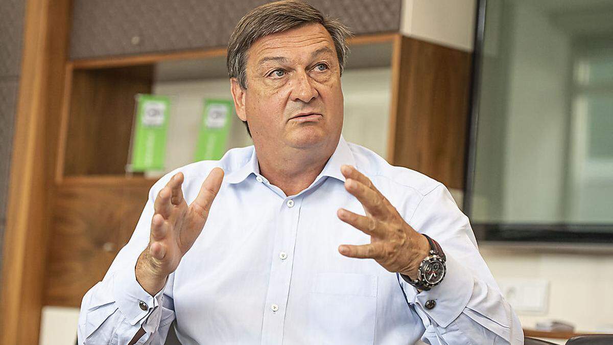 Kärntens WK-Präsident Jürgen Mandl