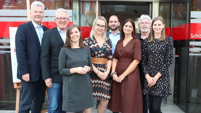Das ist das Team im Kleine Zeitung-Regionalbüro Feldbach mit Redaktionsmanager Bernd Olbrich und Geschäftsführer Thomas Spann.