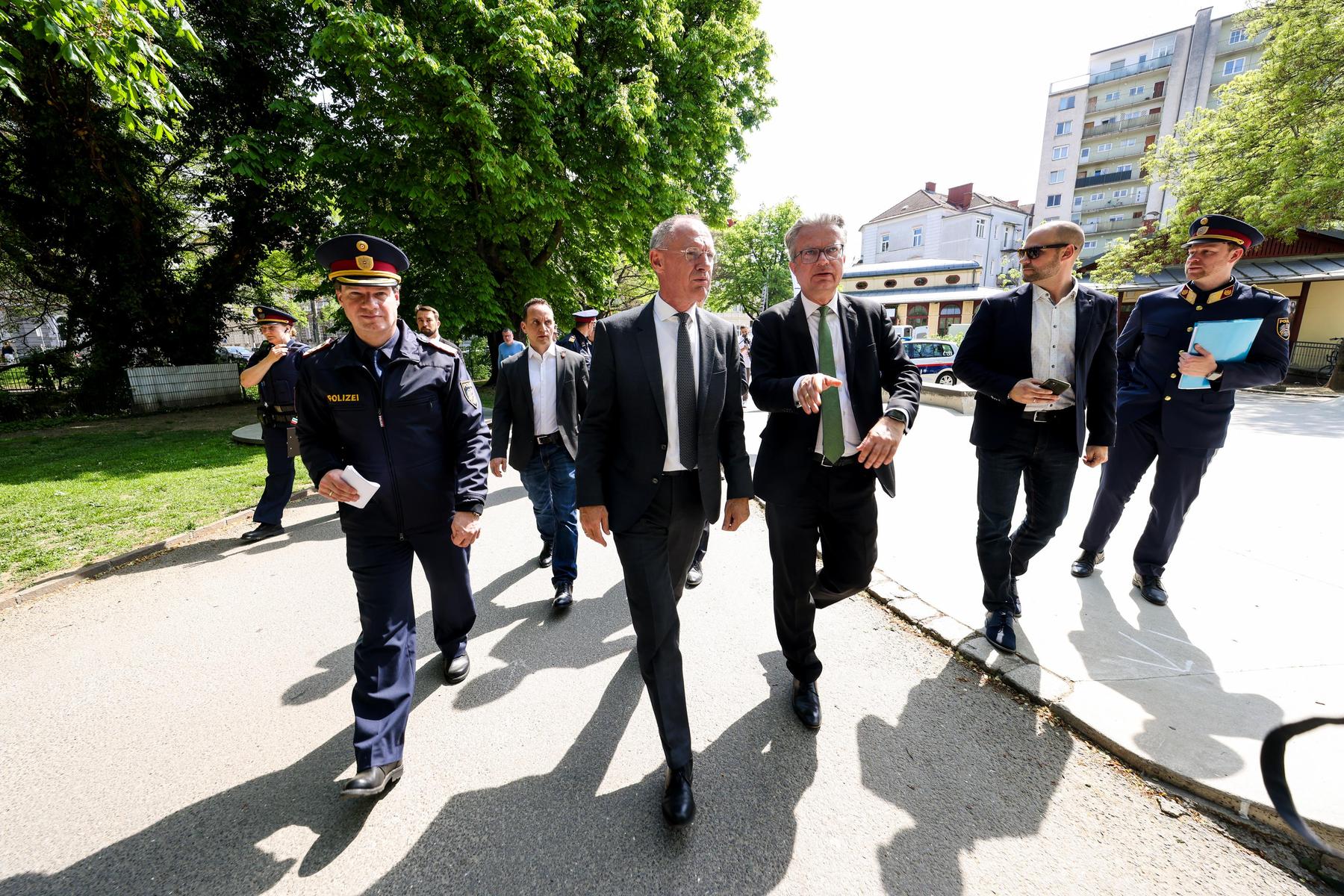 Innenminister kommt: Schutzzone soll wieder für Ruhe im Grazer Volksgarten sorgen