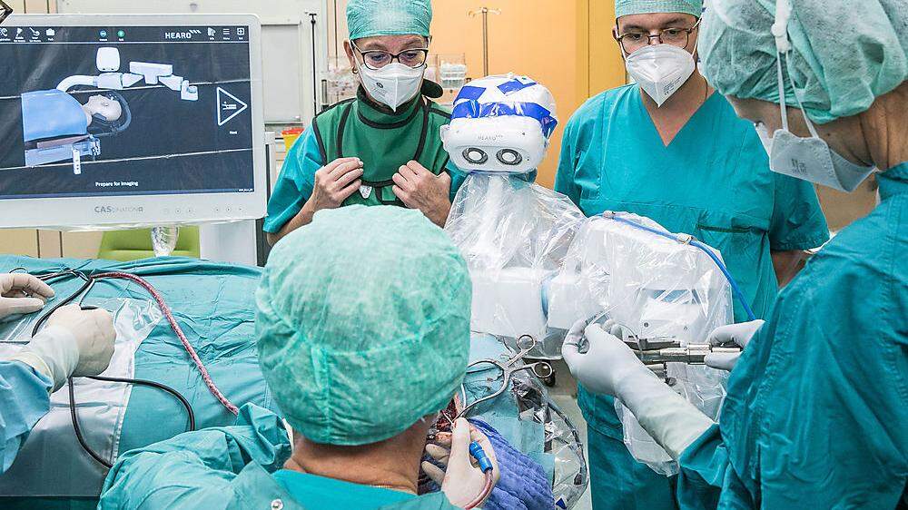 Die Roboter-Operation in Wien ist geglückt
