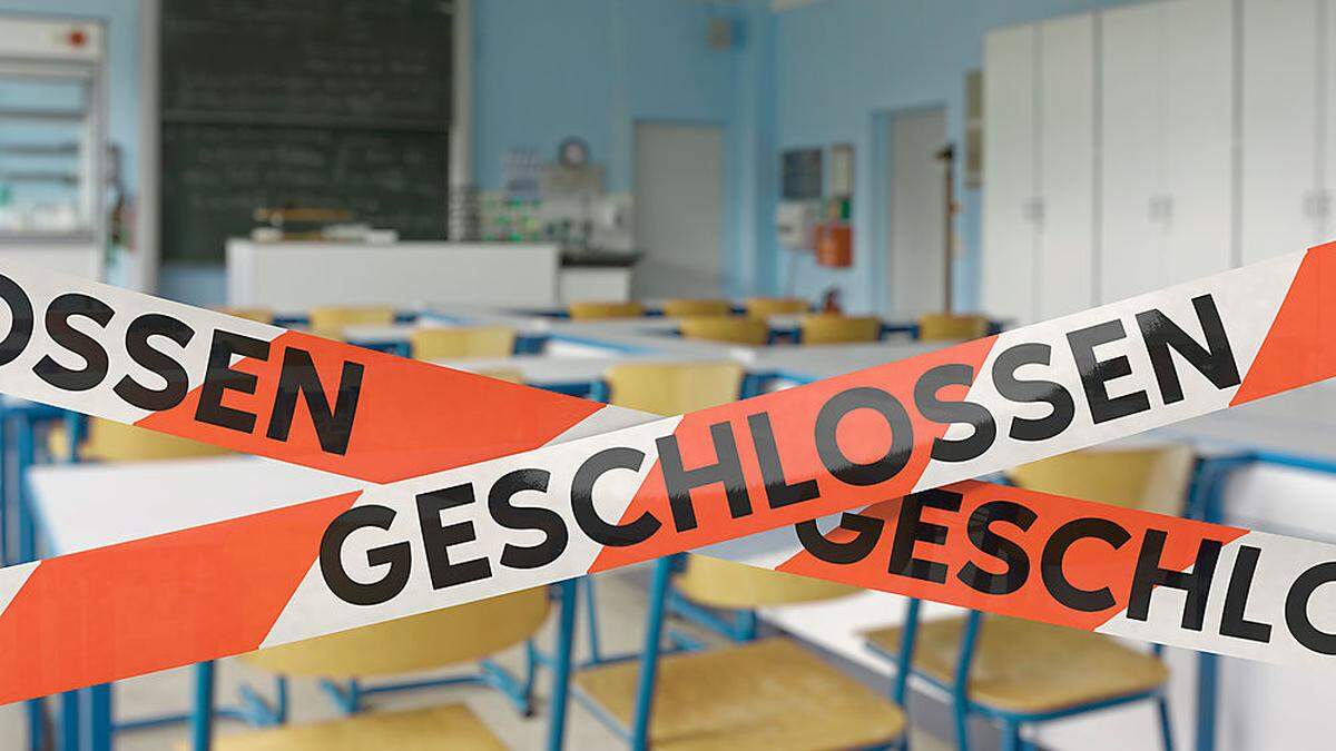 Zwei Schulen und mehrere Klassen sind in Kärnten derzeit geschlossen