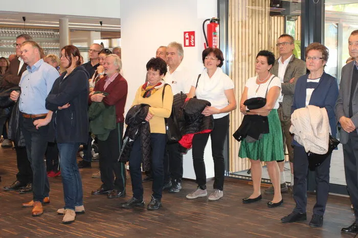 Bis auf den letzten Platz war das neue Veranstaltungszentrum besetzt.