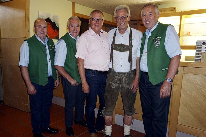 Mit von der Partie waren auch die "Stoakogler" höchstpersönlich.