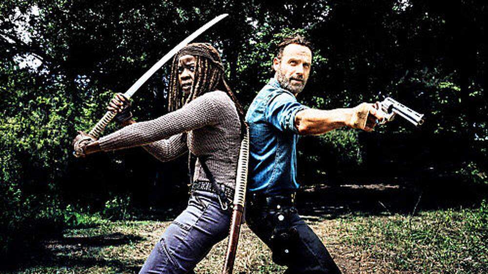 &quot;Walking Dead&quot;-Stars Danai Gurira und Andrew Lincoln