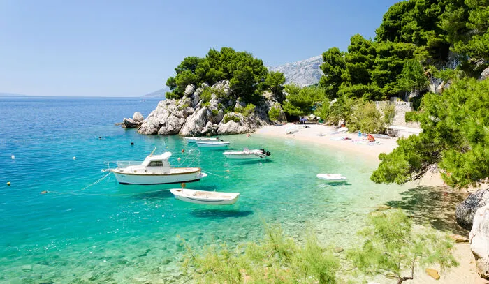 Makarska Riviera in Kroatien
