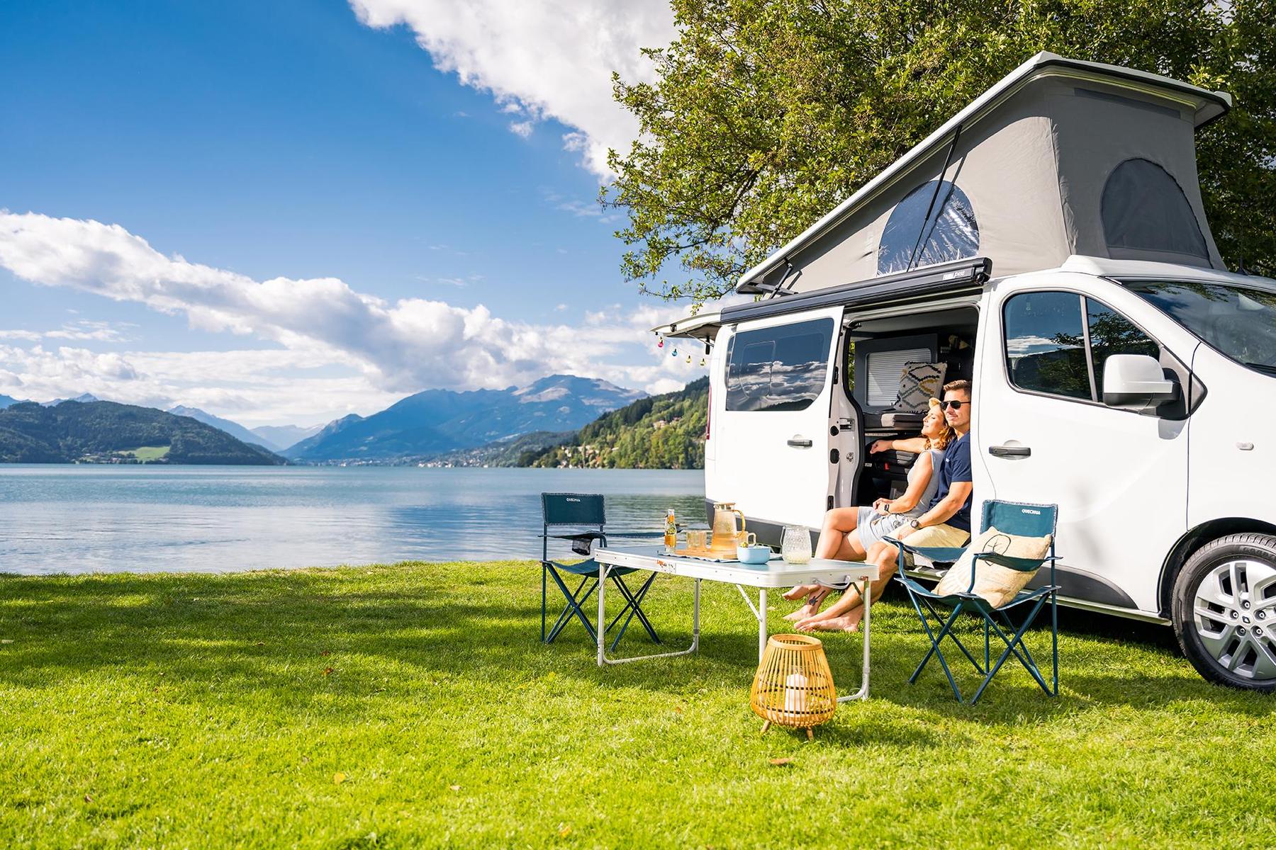 Am Campingthron: Camper bleiben lieber in Tirol als Kärnten stehen