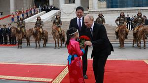 Putin in der Mongolei | Wladimir Putin in der Mongolei