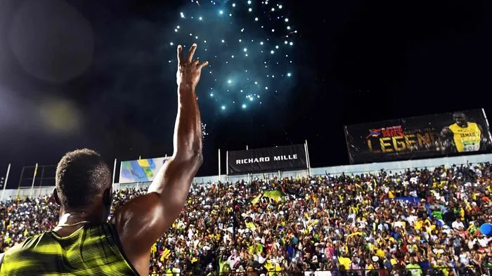 Usain Bolt wurde in seiner Heimatstadt verabschiedet. Klicken Sie sich durch die Bildergalerie.