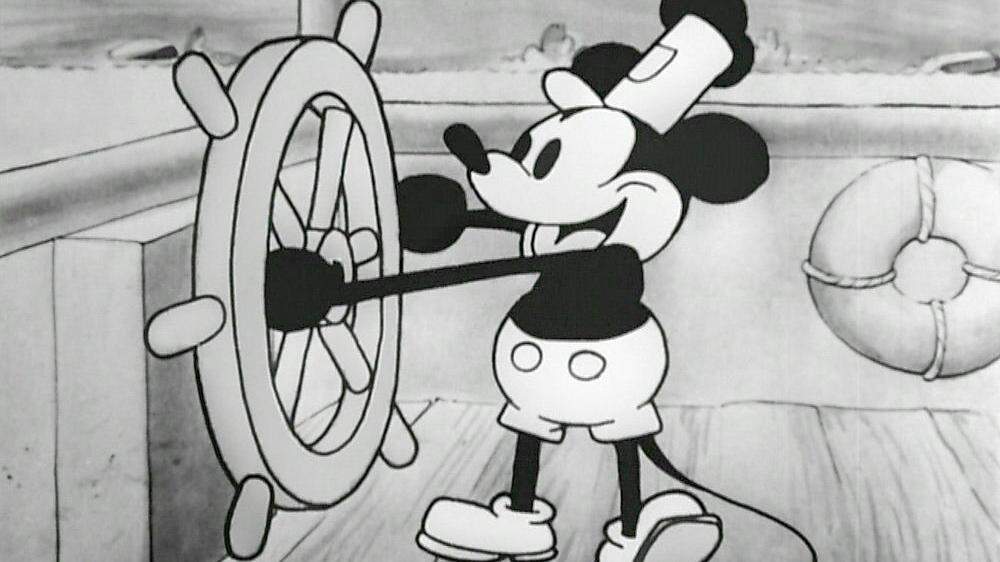 1928 hatte Micky Maus schon keine Schlappohren mehr und wurde mit dem Zeichnetrickfilm &quot;Steamboat Willi&quot; zum Star  