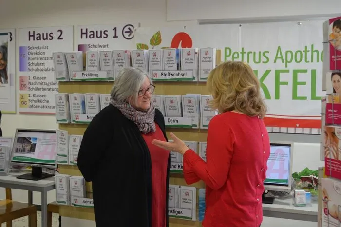Das Ausstellerfeld war breit gefächert: von Apotheke....