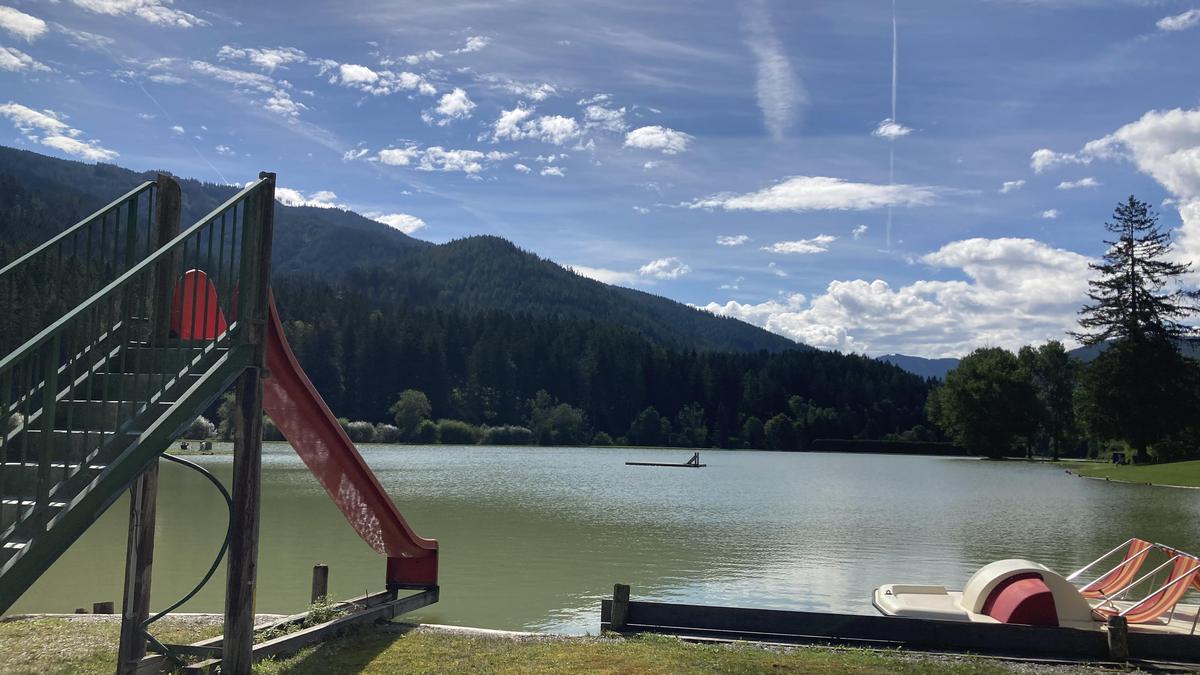 Der Freizeitsee Zenz - Idylle inmitten der Tragösser Bergwelt