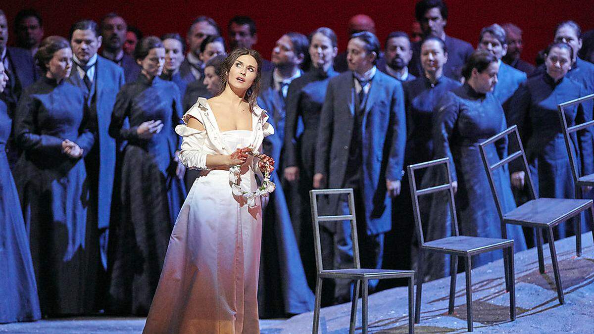 Olga Peretyatko als &quot;Lucia di Lammermoor&quot; an der Wiener Staatsoper