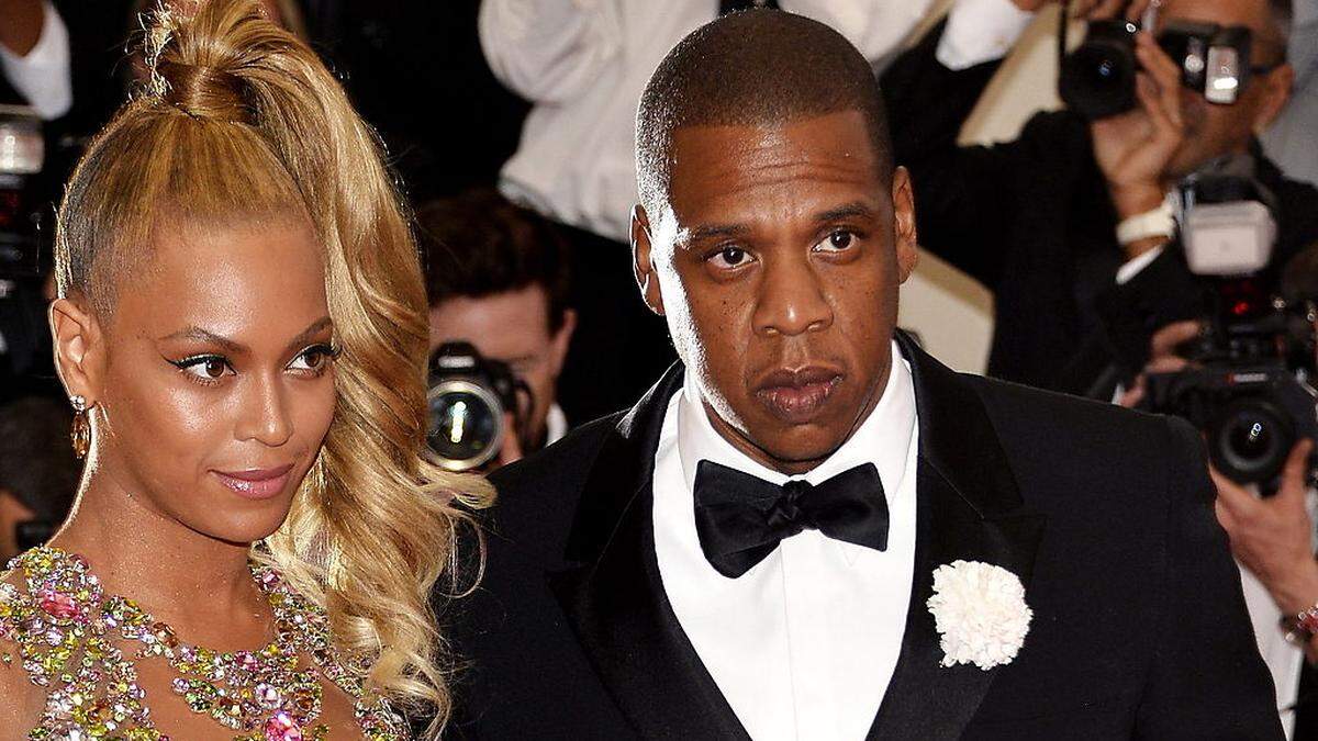 Jay-Z mit Frau Beyoncé 