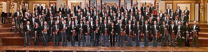 Seit 175 Jahren aktiv: die Wiener Philharmoniker