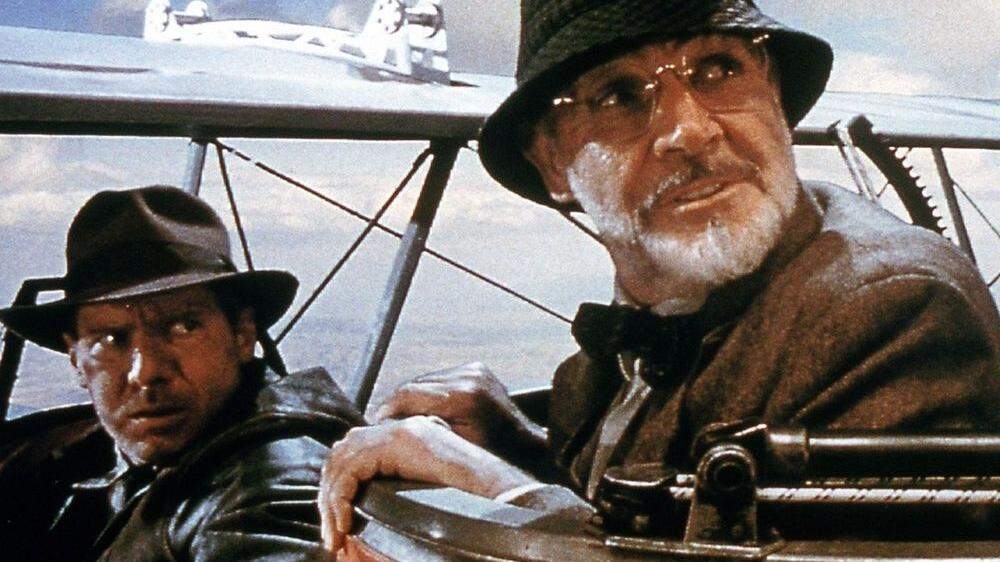 Ford und Connery in &quot;Indiana Jones und der letzte Kreuzzug&quot;