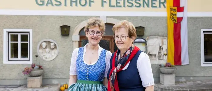 Heidrun Fleissner das gleichnamige Traditionsgasthaus in St. Michael am Zollfeld. Mutter Auguste steht nach wie vor am Herd