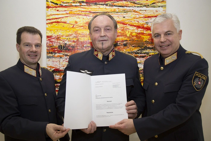 Hofrat Herbert Fuik, Leiter der Logistikabteilung in der LPD Steiermark.