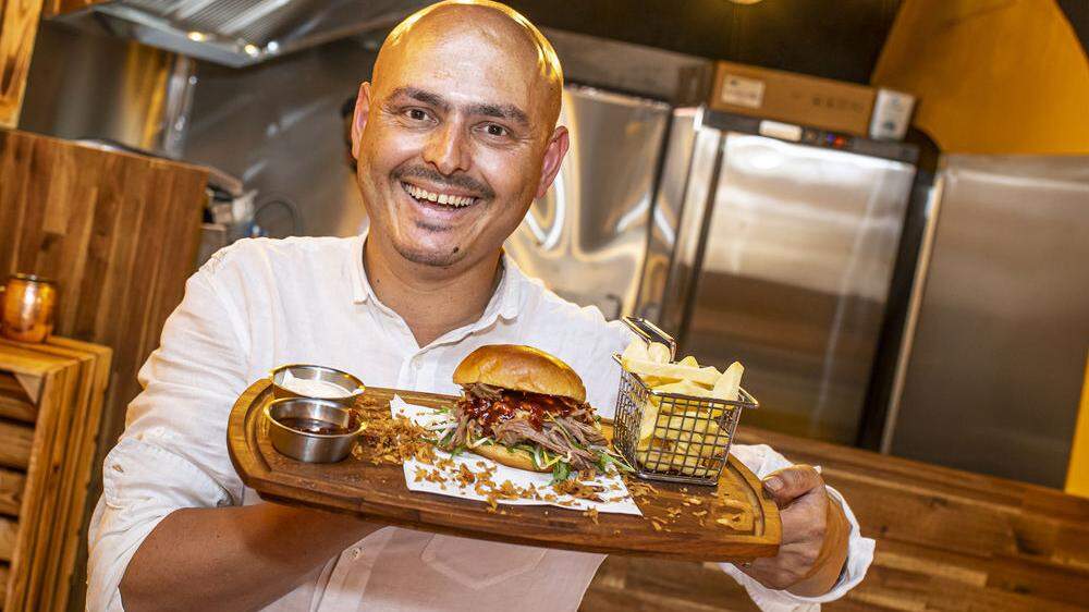 „Burger Boutique“-Chef Ümit Baran