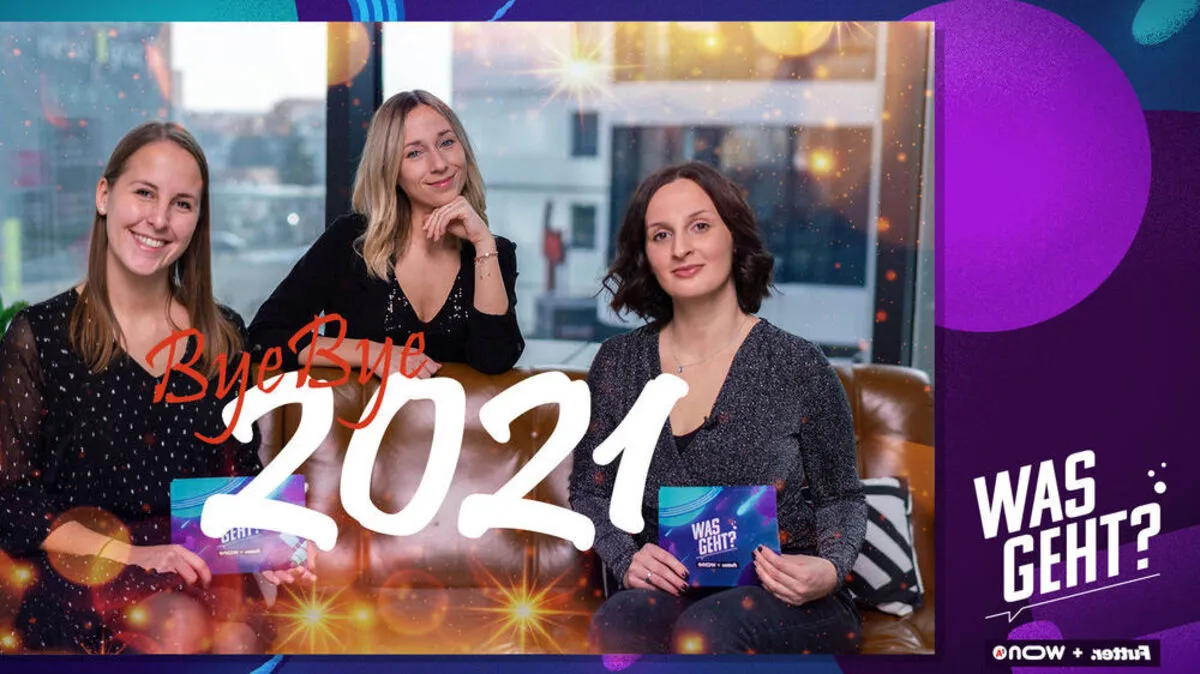 Claudia Mann, Hannah Zaunschirm und Claire Herrmann blicken auf das Jahr zurück