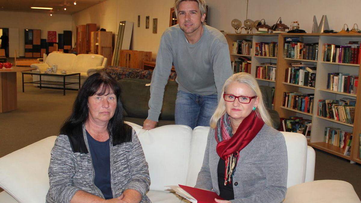 Petra Münzer, Ronald Köppel (Best-Projektleiter) und Best-Geschäftsführerin Sabine Wittmann (von links) 