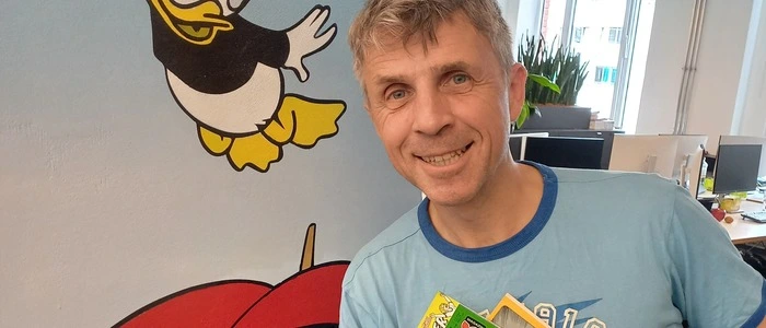 Johannes Kanty ist für das Micky-Maus-Magazin zuständig
