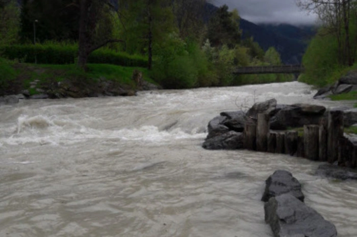 Die Drau bei Lienz