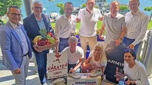 Beste Stimmung herrschte bei der Pressekonferenz zu „Kärnten Läuft“ 
