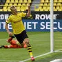 41 Mal drehte Erling Halland in dieser Saison nach einem erfolgreichen Abschluss jubelnd ab