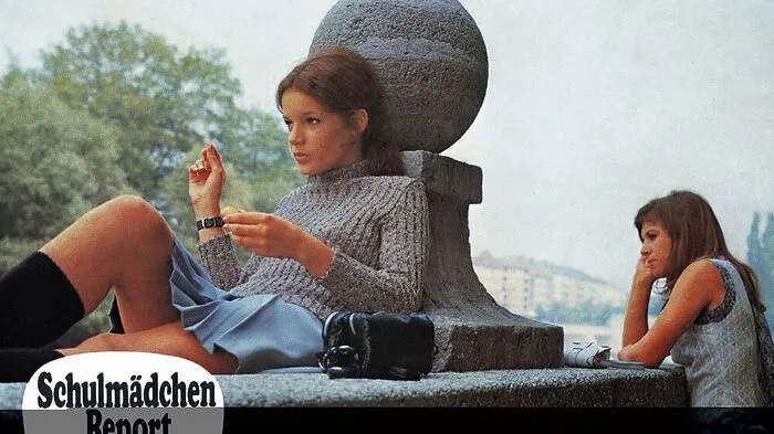 Szenenbild aus dem ersten "Schulmädchen-Report" 1970. Regie führte Ernst Hofbauer, zu sehen waren hauptsächlich Laiendarstellerinnen.