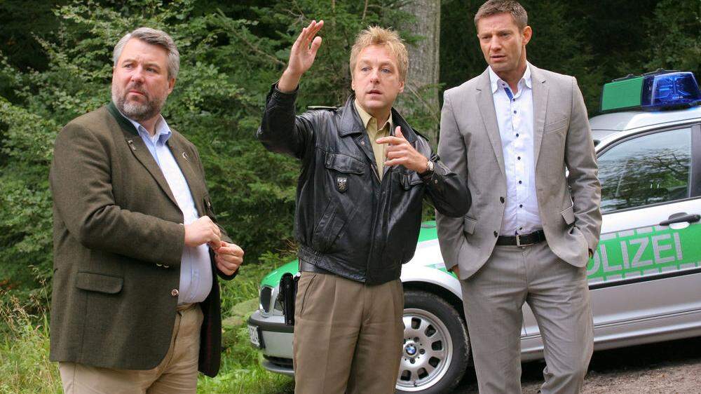 &quot;Rosenheim Cops&quot;: Dieter Fischer (Kommissar Anton Stadler), Max Müller (Polizist Michi Mohr), Igor Jeftic (Kommissar Sven Hansen)