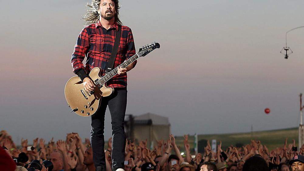 Dave Grohl und seine Foo Fighters spielen beim Nova-Rock-Festival 2022 auf