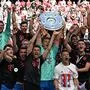 Die Bayern jubeln über den nächsten Meistertitel