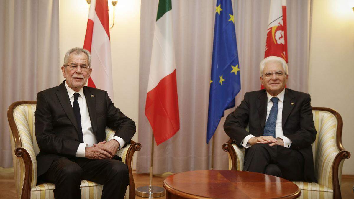 In sich ruhend: Van der Bellen, eleganter Feinmechaniker der Macht: Mattarella