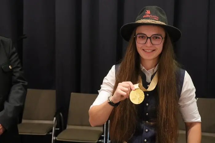 Die Medaille brachte Tieber natürlich mit