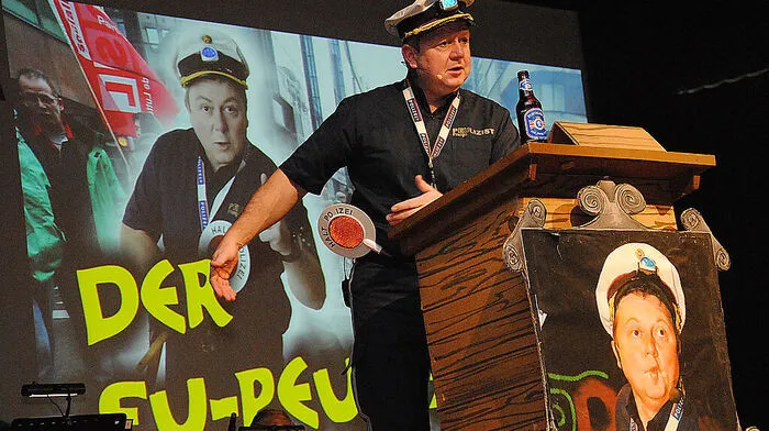 Immer ein Highlight: Franz Roschker EU-Peulizist