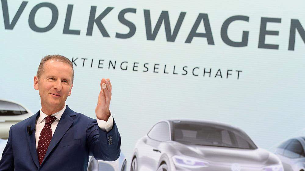 VW-Boss Herbert Diess