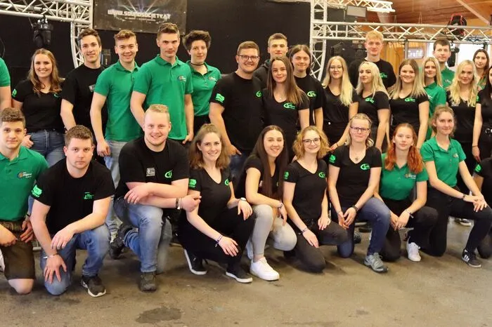 Auch die gesamt Truppe war an diesem Abend in Hochform