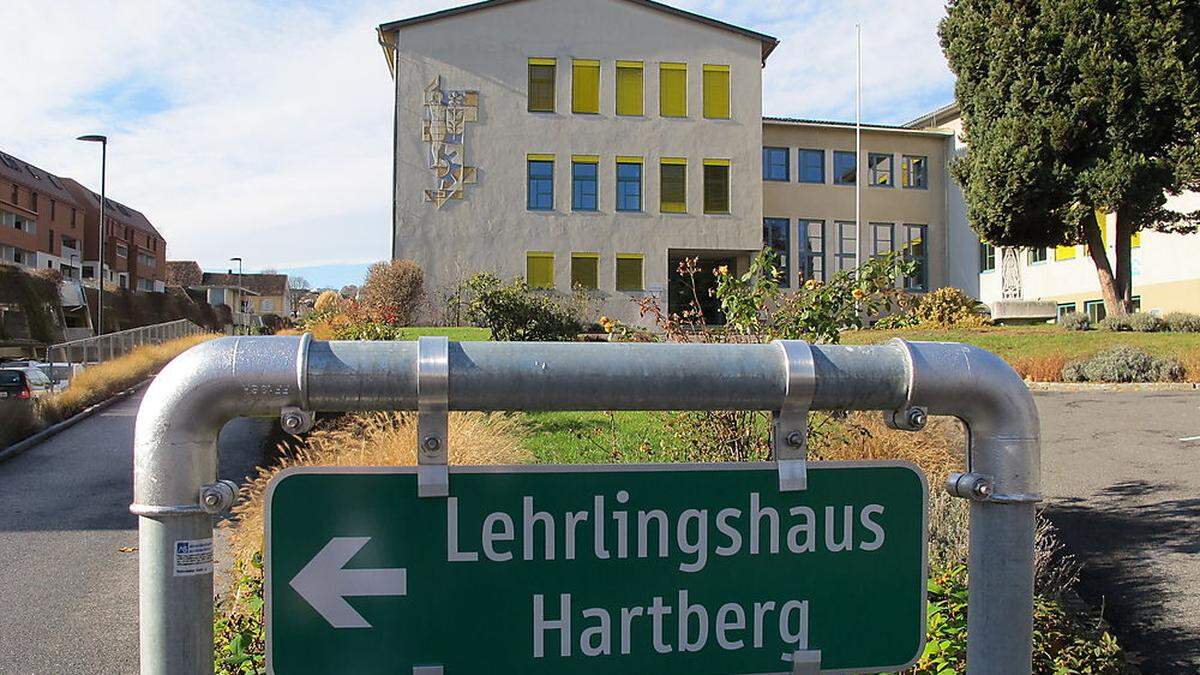 Lehrlingshaus und Berufsschule Hartberg bilden eine Einheit