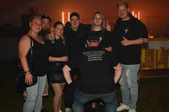 Besonders freute man sich auch über den Besuch der Krampusgruppe Melker Au Teufel aus Niederösterreich, die extra für das Event angereist war.