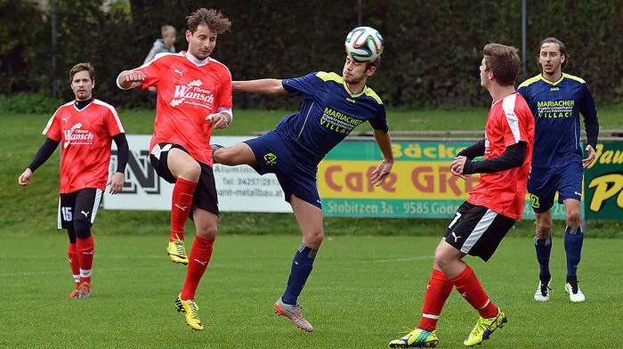 Techelsberg (links Koban) gewinnt in Fürnitz (Derzic) 4:0